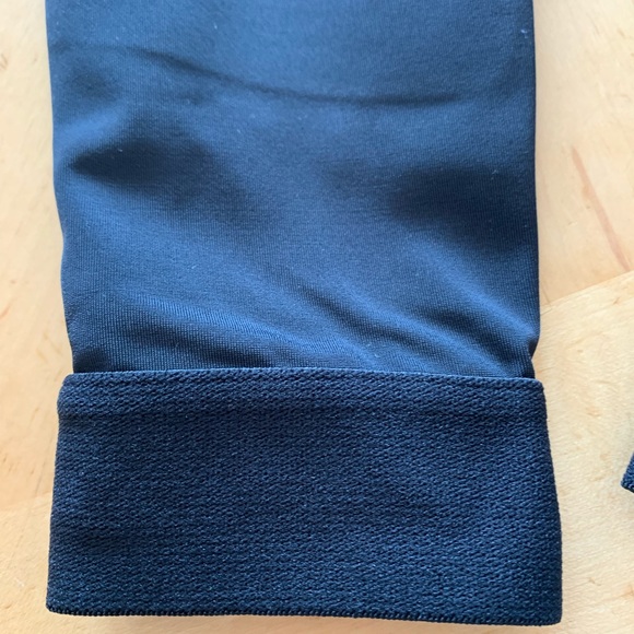 Nike Black Compression Sleeves with Blue and Red Swoosh - Picture 6 of 11